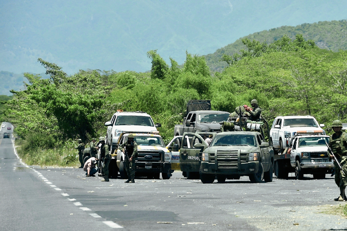 La violencia ha recrudecido en México en los últimos días. (Foto Prensa Libre: AFP).