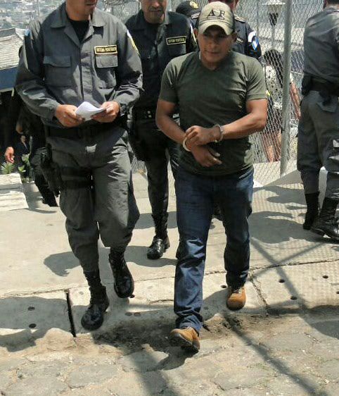 Marcelino Pop Choc, de  27 años, al momento de ser detenido en el Preventivo para Hombres de la zona 18.( Foto Prensa Libre: SP)