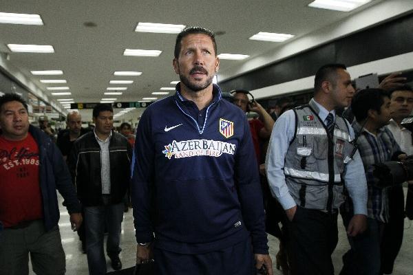 Diego Simeone es uno de los candidatos a dirigir Argentina. (Foto Prensa Libre: EFE)