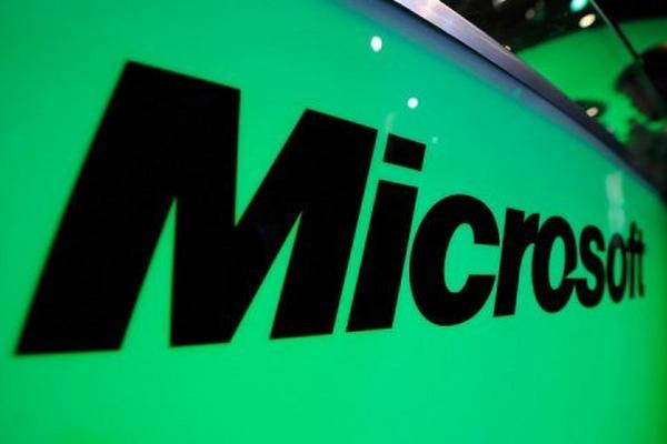 El logotipo del gigante informático estadounidense Microsoft. (Foto Prensa Libre: AFP).