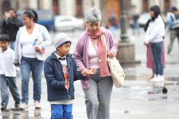 Frente frío afectará al país a partir del miércoles. (Foto Prensa Libre: Archivo)