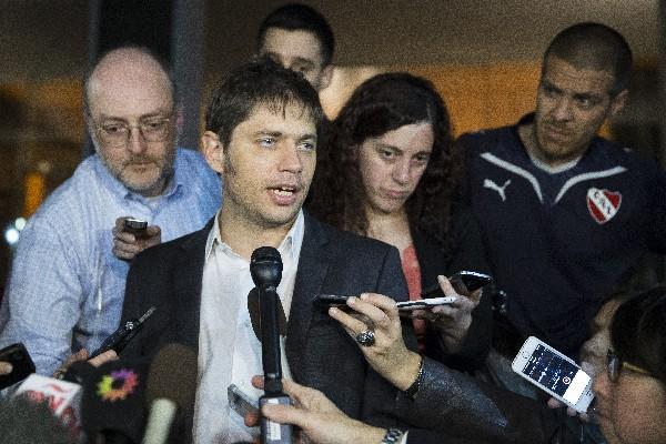 El ministro de Economía, Axel Kicillof, encabeza la delegación argentina  que negocia en Estados Unidos un acuerdo para no caer en default. (Foto Prensa Libre: AP)