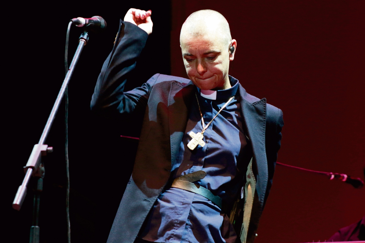 La cantante irlandesa Sinead O'Connor brilló en el Festival multicultural Womad Chile. (Foto Prensa Libre: EFE)