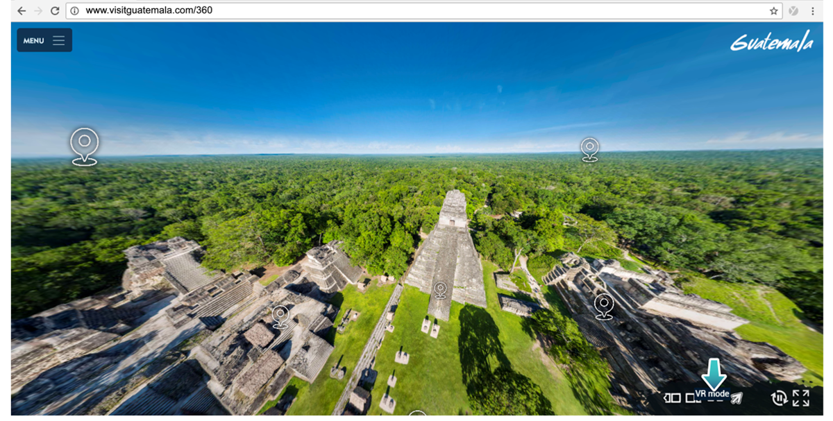 El proyecto Guatemala Virtual 360° será accesible desde el buscador Google Maps.(Foto Prensa Libre: Inguat)