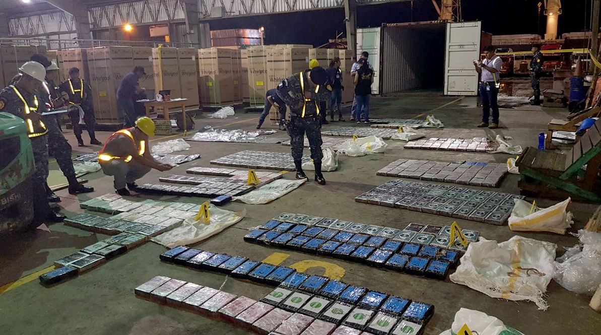 Incautan 450 Paquetes De Cocaína En Un Contenedor Procedente De