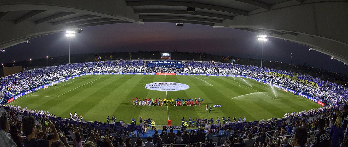 El Municipal de Butarque es el escenario para el duelo entre el Leganés y el club azulgrana, líder del torneo. (Foto Prensa Libre: TodoDeportes)