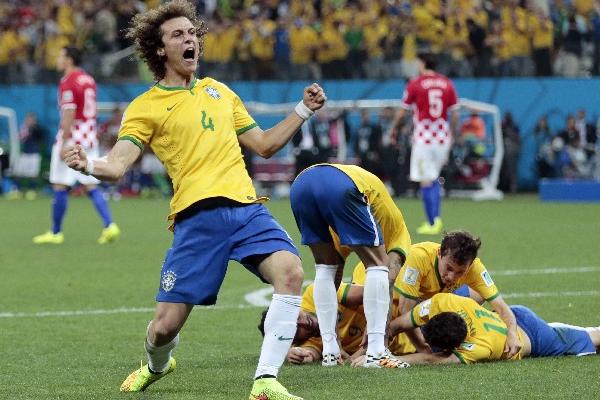 Brasil venció 3-1 a Croacia, en el primer juego del Mundial de Brasil 2014. (Foto Prensa Libre: AP)