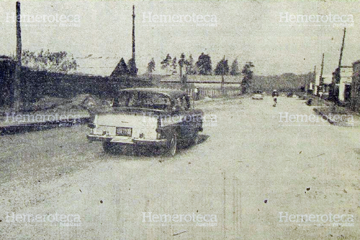 Calle sin asfaltar en la zona 5 (Foto: Hemeroteca PL)