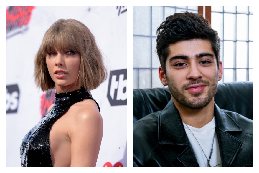 Taylor Swift y Zayn Malik promocionan el tema I Don't Wanna Live Forever. (Foto Prensa Libre: AP)