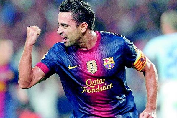 Xavi continuará en el Barcelona. (Foto Prensa Libre: EFE)