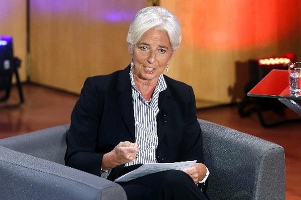 Cristine Lagarde es la directora del Fondo Monetario Internacional. (Foto Prensa Libre: EFE)