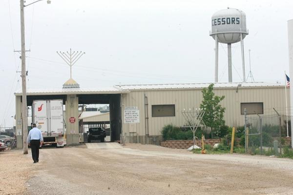 Procesadora de carne Agriprocessors en Postville, Iowa, EE. UU., donde se realizo una redada masiva de indocumentados, entre ellos más de 200 guatemaltecos. (Foto Prensa Libre: Archivo)