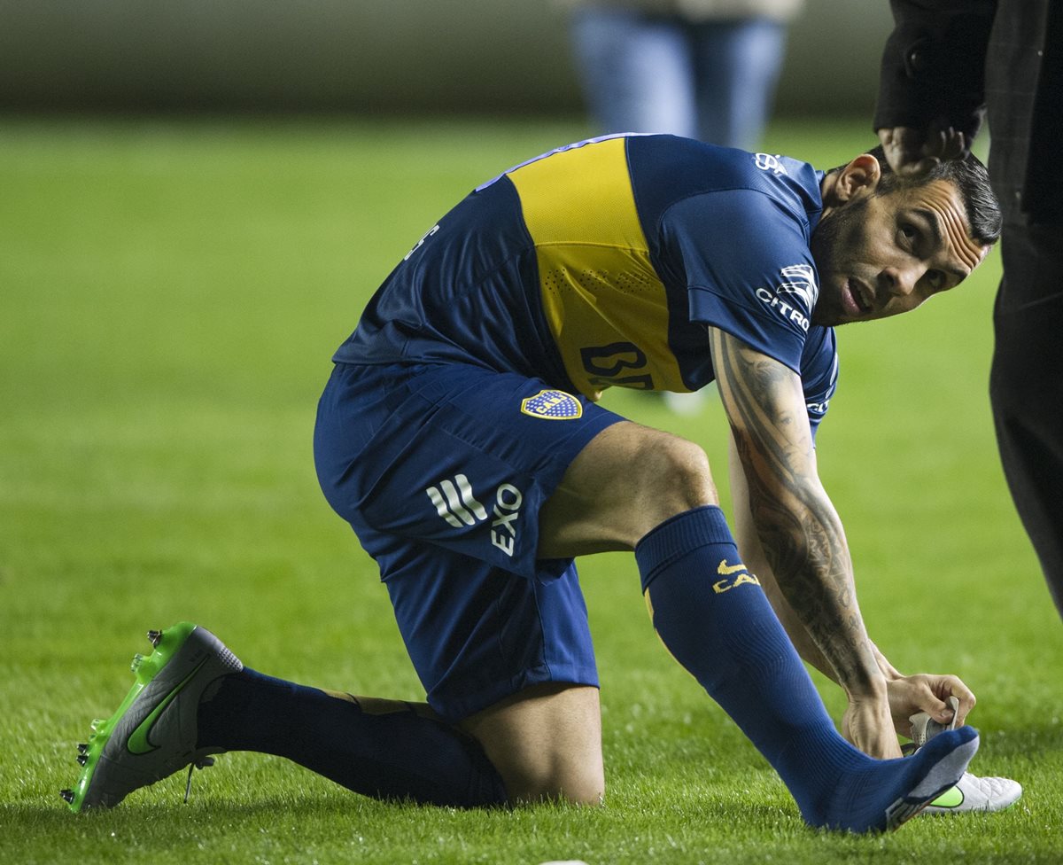 Carlos Tévez se encuentra de nuevo en el club de sus amores en Argentina. (Foto Prensa Libre: AFP)