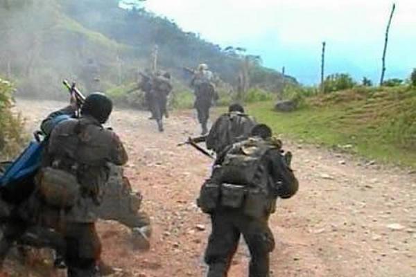 Ambos militares murieron al caer a un campo minado durante un enfrenamiento con las Farc.(Foto Prensa Libre:AFP)