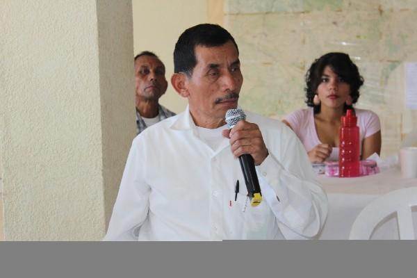 Lauro Méndez, alcalde de Moyuta, denuncia amenazas  en  el Consejo Departamental de Desarrollo de Jutiapa.