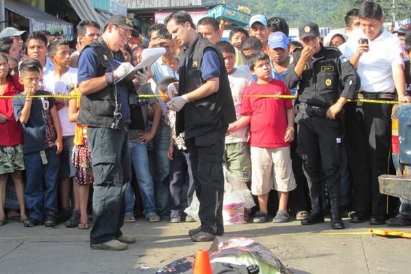 Un comerciante fue asesinado en la zona 1 de Malacatán, San Marcos. (Foto Prensa Lib<br _mce_bogus="1"/>