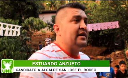 Candidato a alcalde de El Rodeo por la UNE muere baleado