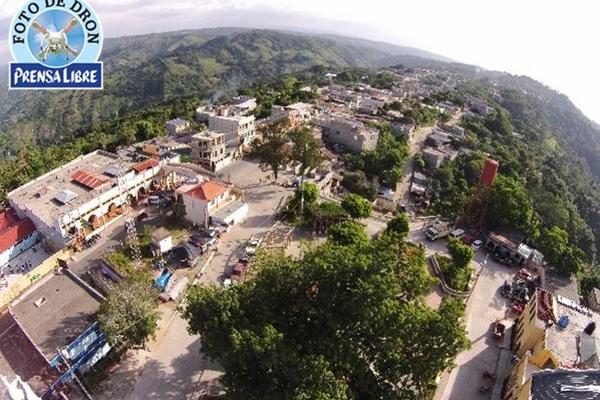 Esta es una parte del territorio que fue restituido a la Comunidad Indígena Vecinos de la Aldea Chuarrancho, por medio de un fallo de la CC.