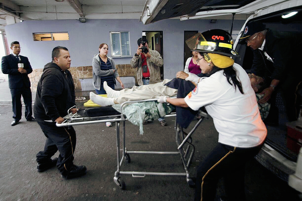 Patrocinio Soyos murió en la emergencia del Hospital San Juan de Dios. (Foto Prensa Libre: Érick Ávila).