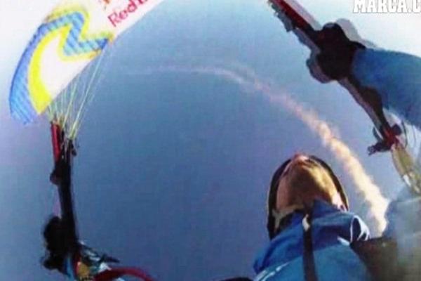 Horacio Llorens, de España, estableció un récord en parapente en Takalik Abaj. (Foto Prensa Libre: Archivo)