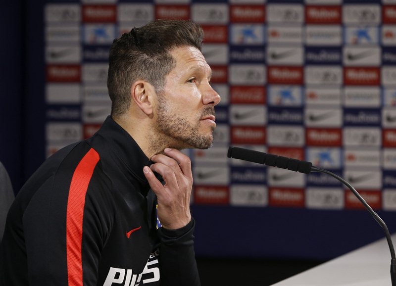 Simeone tiene al Atlético de Madrid plantado en la final de la Champions League. (Foto Prensa Libre: EFE)