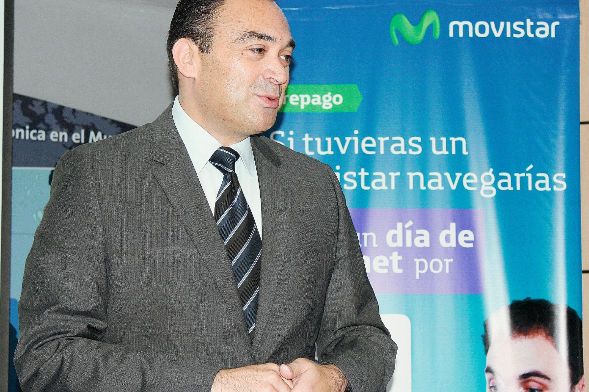 Movistar lanzó un nuevo servicio para Guatemala y otros países Centroaméricanos. (Foto Prensa Libre: Sandra Vi)