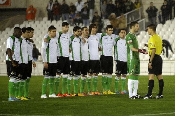 El Racing se negó a jugar el partido de la Copa del Rey contra Real Sociedad. (Foto Prensa Libre: AFP)