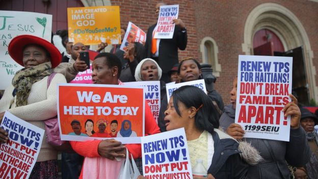 Miles de haitianos que vivían en Estados Unidos con un estatus temporal de protección deberán volver a su país. (GETTY IMAGES)