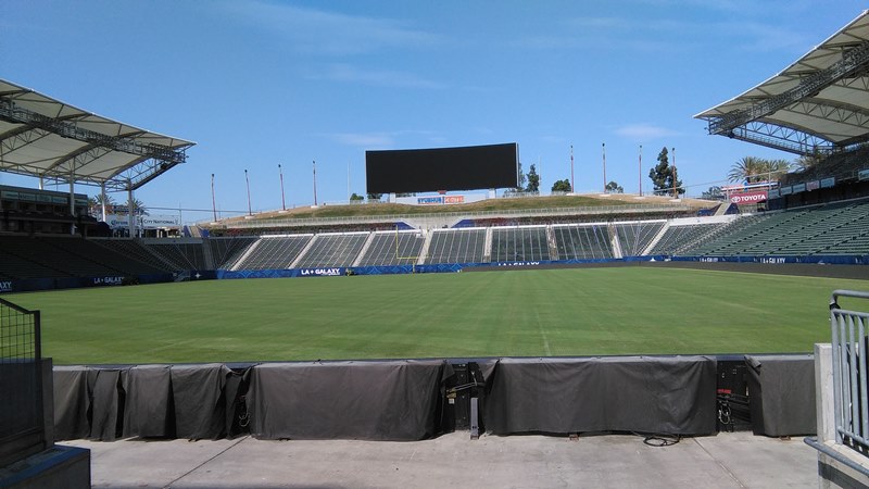 El StubHub de Carson, California será uno de los estadios durante la Copa Centenario 2015. (Foto Prensa Libre: Eduardo González)