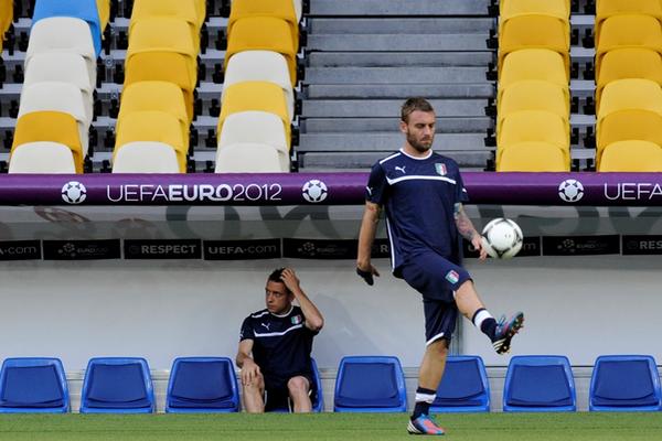 Daniele De Rossi de Italia. (Foto Prensa Libre: AP)