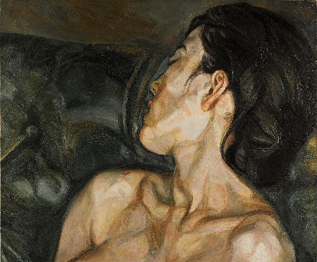 El retrato de Lucian Freud "Pregnant Girl". (Foto Prensa Libre: EFE).