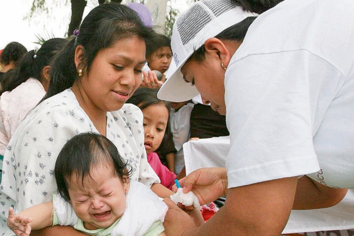 Niños menores de cinco años corren el riesgo de contraer enfermedades. (Foto Prensa Libre: Hemeroteca PL)