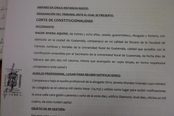 Dos abogados impugnaron ante la Corte de Constitucionalidad la conformación de la Comisión encargada de postular candidatos a próximo Fiscal General.<br _mce_bogus="1"/>