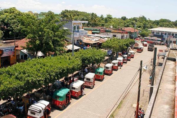 Vista de un sector de San José La Máquina, que era aldea de Cuyotenango hasta principios de febrero del presente año. (Foto Prensa Libre: Omar Méndez)