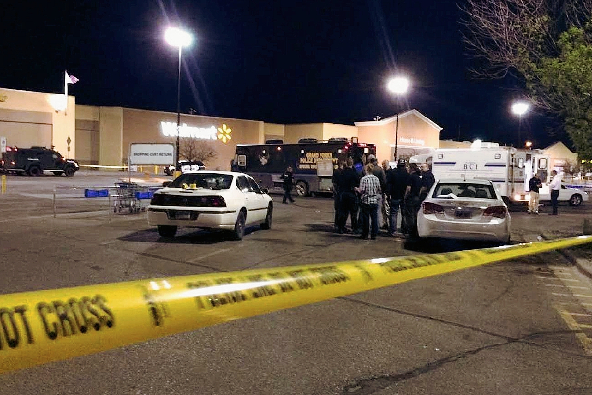 La Policía investiga las causas de la balacera en Grand Forks, North Dakota. (Foto Prensa LIbre:AP).