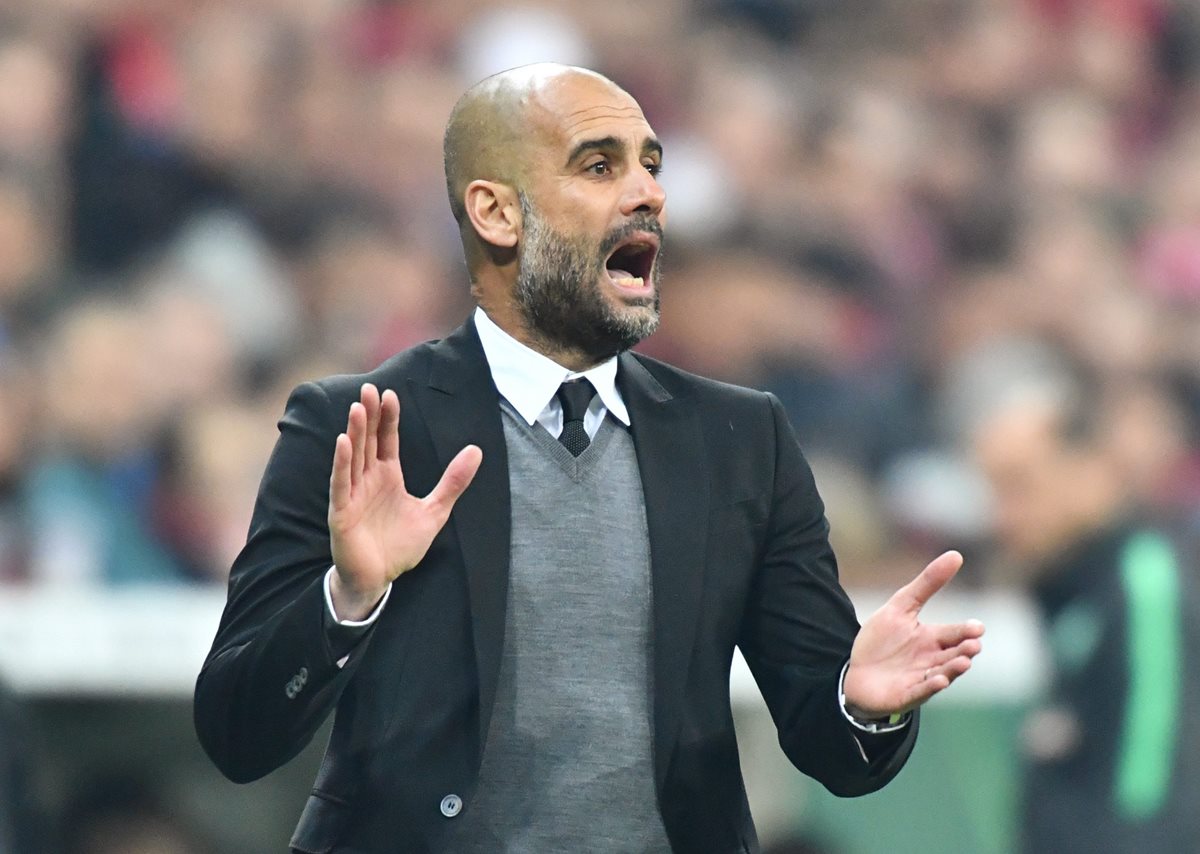 Pep Guardiola elogió el estílo y nivel de juego de su ex equipo, el FC Barcelona. (Foto Prensa Libre: AFP)