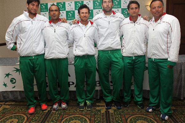 Tigre Hank y Miguel Gallardo, tenistas mexicanos. (Foto Prensa Libre: Jorge Ovalle)