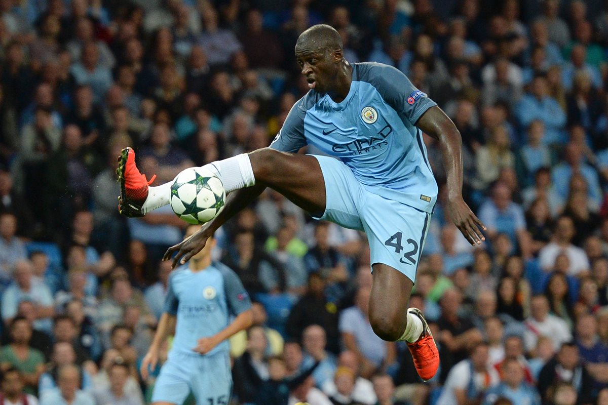 Yaya Touré disputo los partidos de la Prechampions con el Manchester City. (Foto Prensa Libre: AFP)