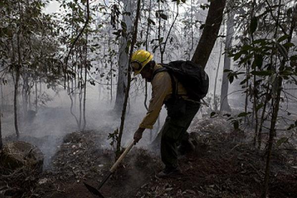 La temporada de incendios forestales concluye en junio próximo. (Foto Prensa Libre: Conred)