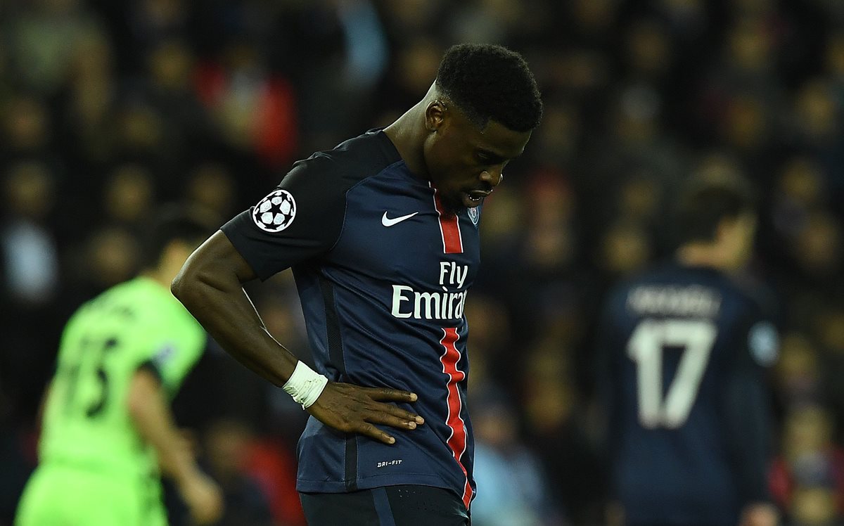 Serge Aurier fue liberado por la policía tras pasar cerca de 9 horas detenido por su implicación en un altercado en la madrugada. (Foto Prensa Libre:AFP)