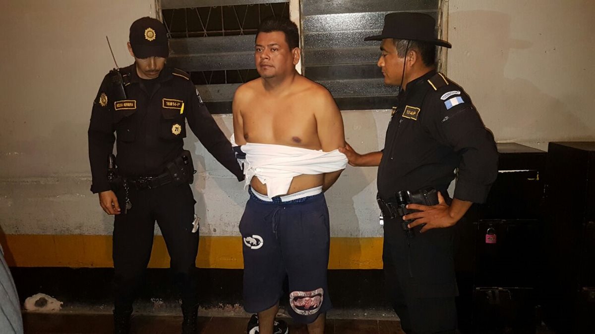 Juan Francisco Parada Morán fue detenido en Jutiapa, era buscado por la Policía Nacional Civil de El Salvador (Foto Prensa Libre: PNC)