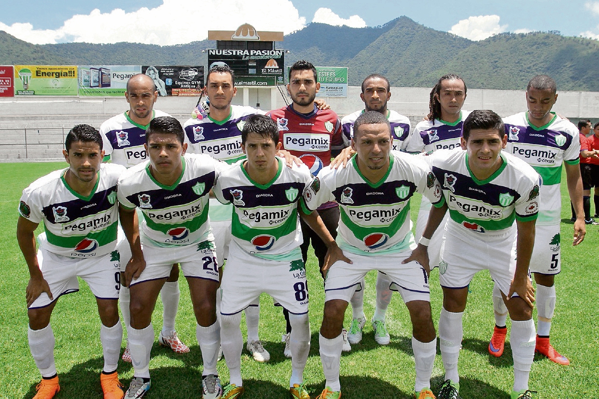 Antigua GFC está lista para encarar el torneo Apertura 2015, que está programado para comenzar el 1 y 2 de agosto. (Foto Prensa Libre: Miguel López)