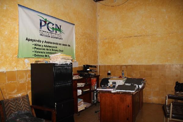 Oficina de la PGN de  Antigua Guatemala