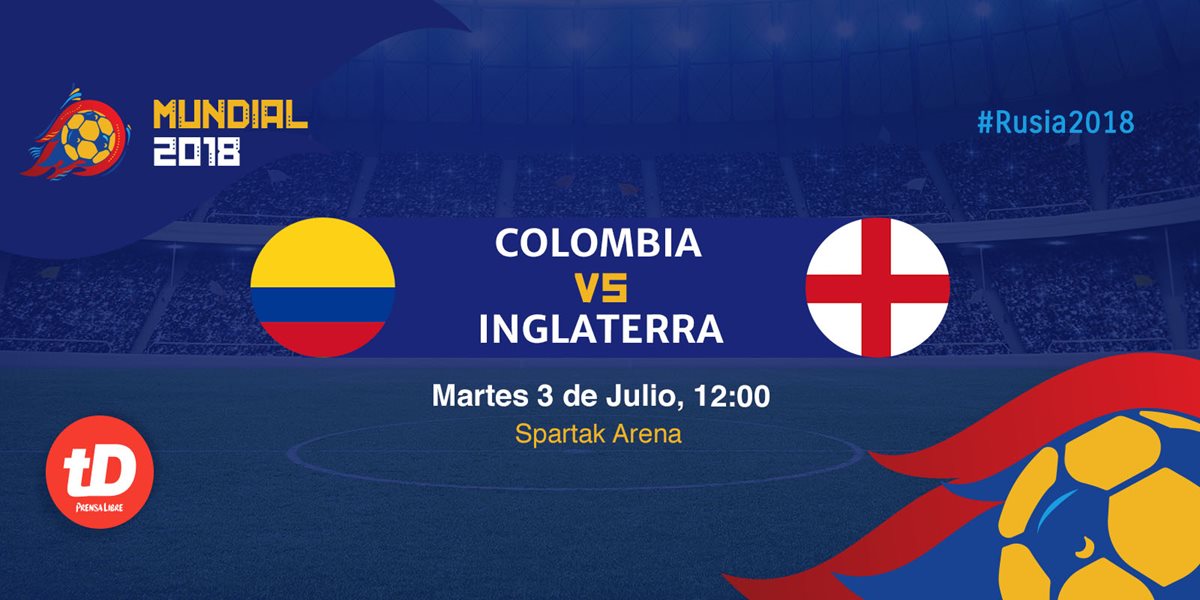 Minuto a minuto Colombia vs Inglaterra