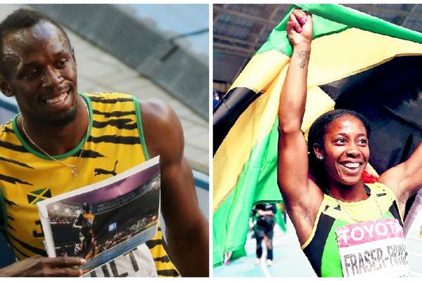 Bolt y Fraser-Pryce, mejores de Latinoamérica en 2013 según encuesta cubana. (Foto Prensa Libre: Archivo)