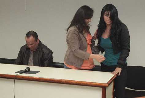 Francisco Nájera y Cindy Lorenzana, sentenciados.