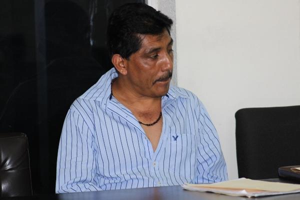 Faustino Ramos Sanchez enfrenta juicio por extorsión. (Foto Prensa Libre: Óscar González)