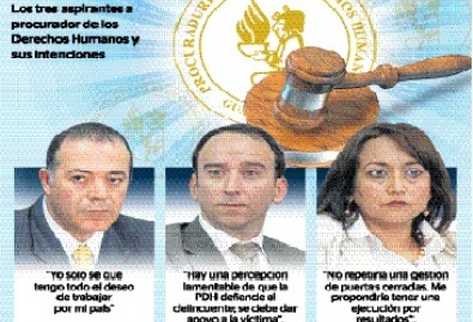 El proceso de elección del  procurador entra en su recta final esta semana.