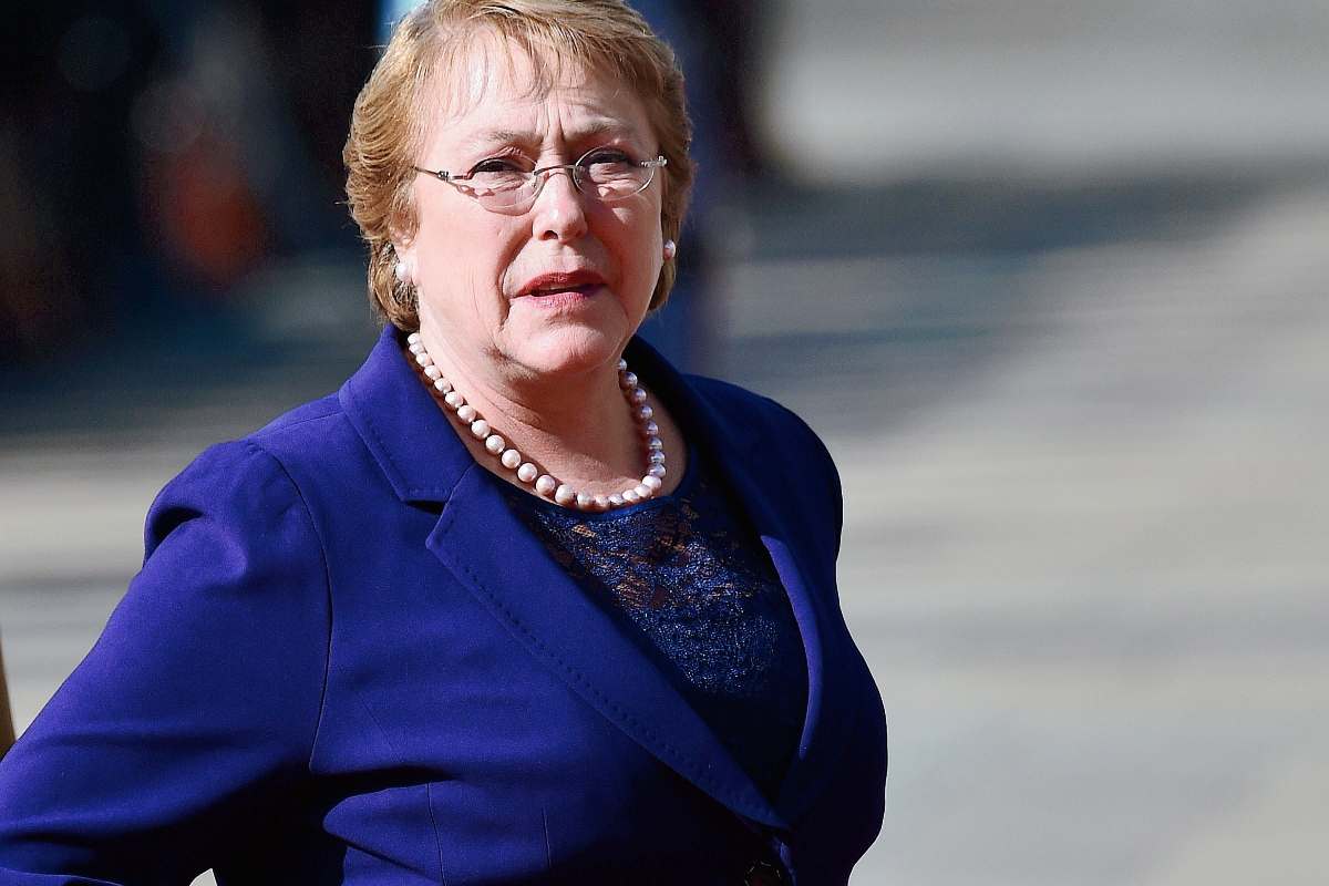 La presidenta chilena, Michelle Bachelet realizó  un profundo ajuste ministerial.(Foto Prensa Libre: AFP)