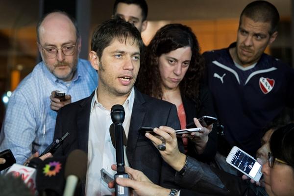 El ministro de Argentina, Axel Kicillof, durante su visita en Nueva York para reanudar las negociaciones sobre los fondos especulativos. (Foto Prensa Libre: AP)